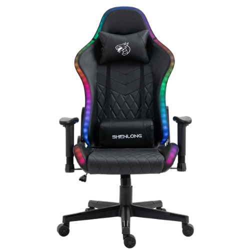 Silla Gamer Shelong RGB Negra