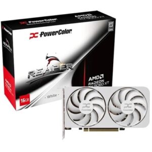 RX 9060 XT 16GB GDDR6 Reaper Powercolor White