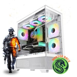 PC Gamer BigPoint Master Race 3 White Edition rosario