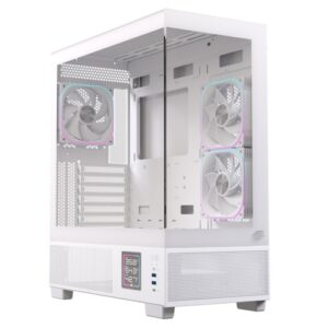 Gabinete Einarex Prisma Black RGB S501D ATX rosario