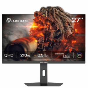 Monitor Gamer 27 Arkham IPS 2K QHD 210Hz 0.5MS rosario