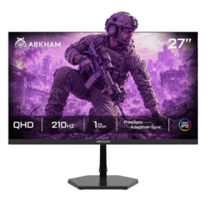 Monitor Gamer 27 Arkham IPS 2K QHD 210Hz 1MS