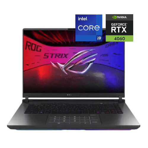 Notebook Asus ROG i9 16GB RTX 4060 240hz rosario