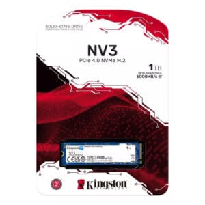 Disco SSD Kingston 1TB NV3 6000MB/s M.2 2280 PCIe NVMe