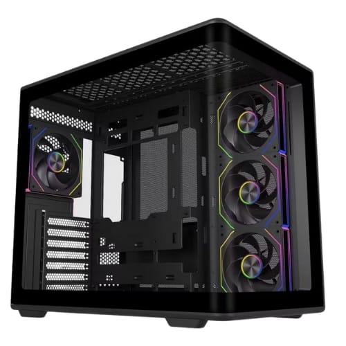 Gabinete Cooler Master Elite 600 4 Fans ARGB Black