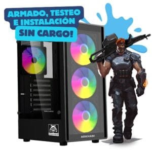 PC Gamer AMD Ryzen 7 con RX 9060XT en rosario