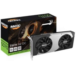 RTX 5070 12GB DDR7 TWIN X2 OC INNO3D